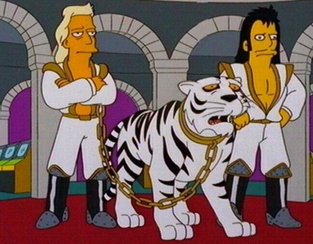 Simpsons Predict Roy Eaten